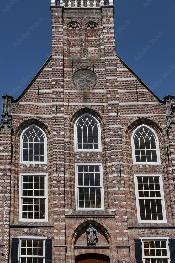 Obraz premium The Heilige Lodewijkkerk, also called the St. Louis Church, is a Roman Catholic church at the Steenschuur in Leiden. Leiden, South Holland, the Netherlands.