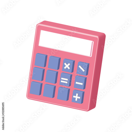 calculator financial icon photo