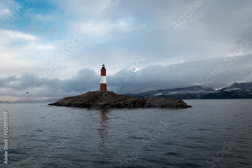 Beagle Channel, Navigation. Les Eclaireurs, Lighthouse. June 2022.