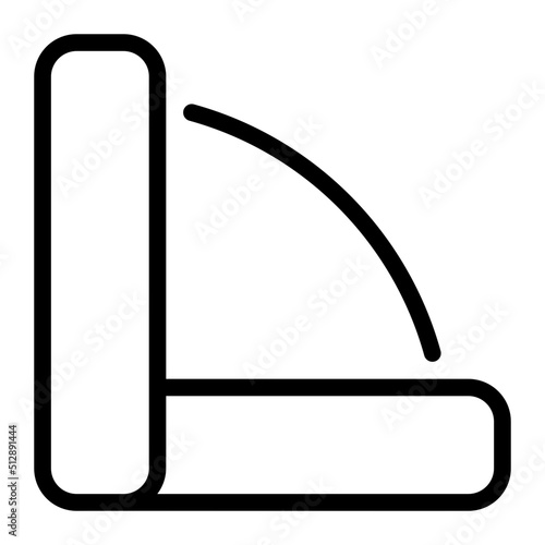 rotate line icon