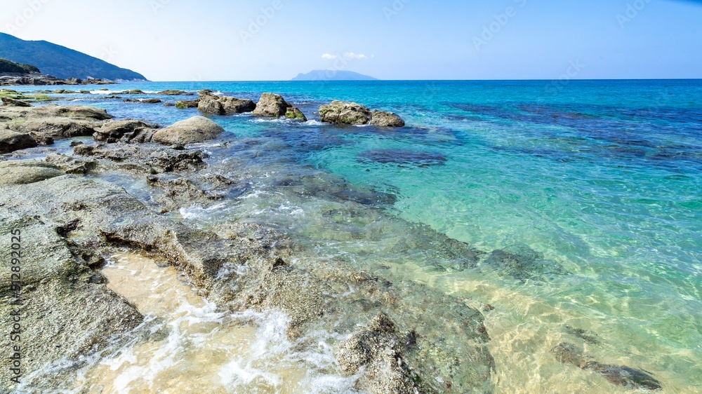 屋久島から見える種子島 Stock Photo Adobe Stock