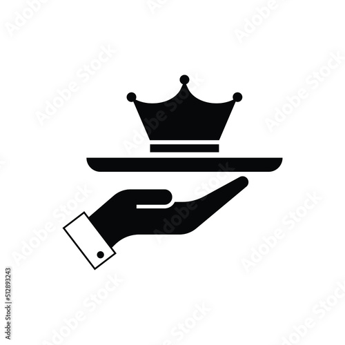 Exclusive service icon design isolated on white background