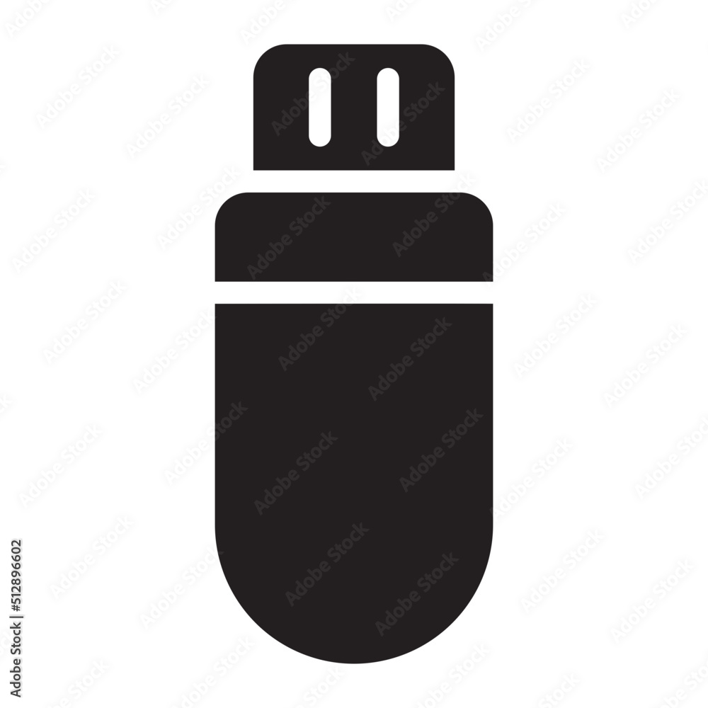usb glyph icon usb glyph icon
