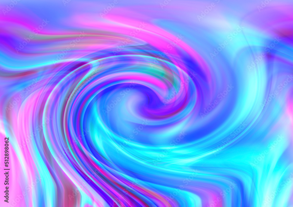 風をイメージしたマーブル模様