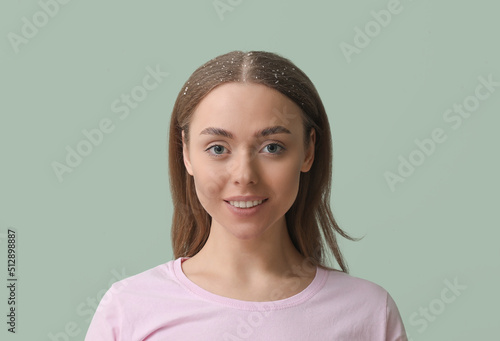 Young woman with problem of...