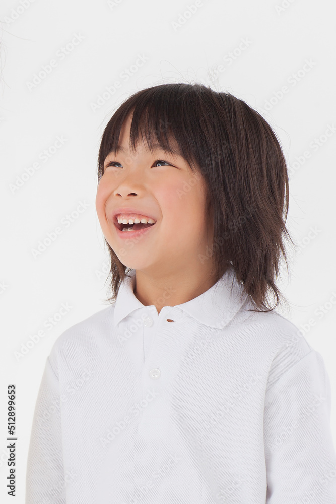 笑顔の男の子のポートレート 笑顔の男の子のポートレート