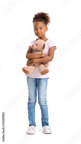 Little African-American gir...