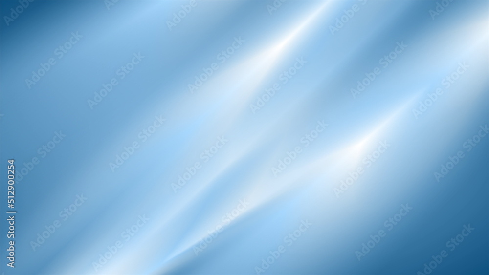 Bright blue smooth stripes abstract tech background Bright blue smooth stripes abstract tech background