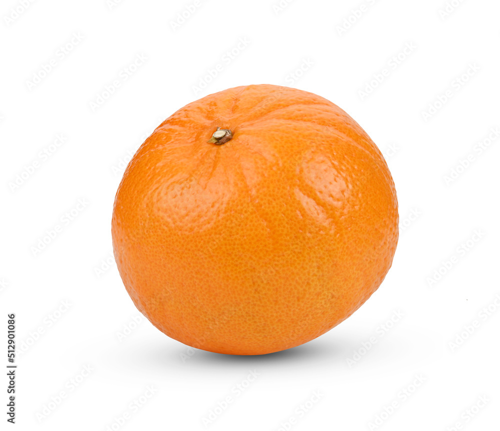 Valencia orange or Navel orange on white background. Valencia orange or Navel orange on white background.