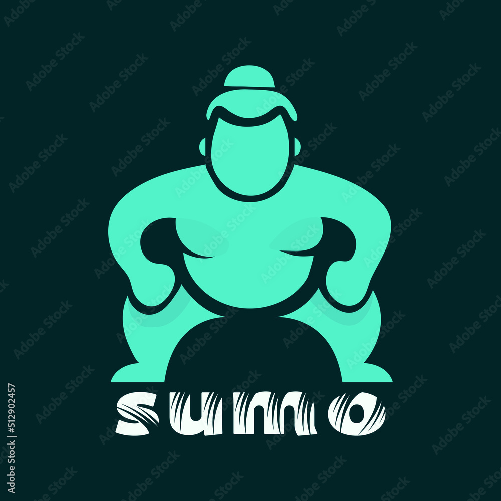 It is a simple minimalist sumo vector design for all uses It is a simple minimalist sumo vector design for all uses