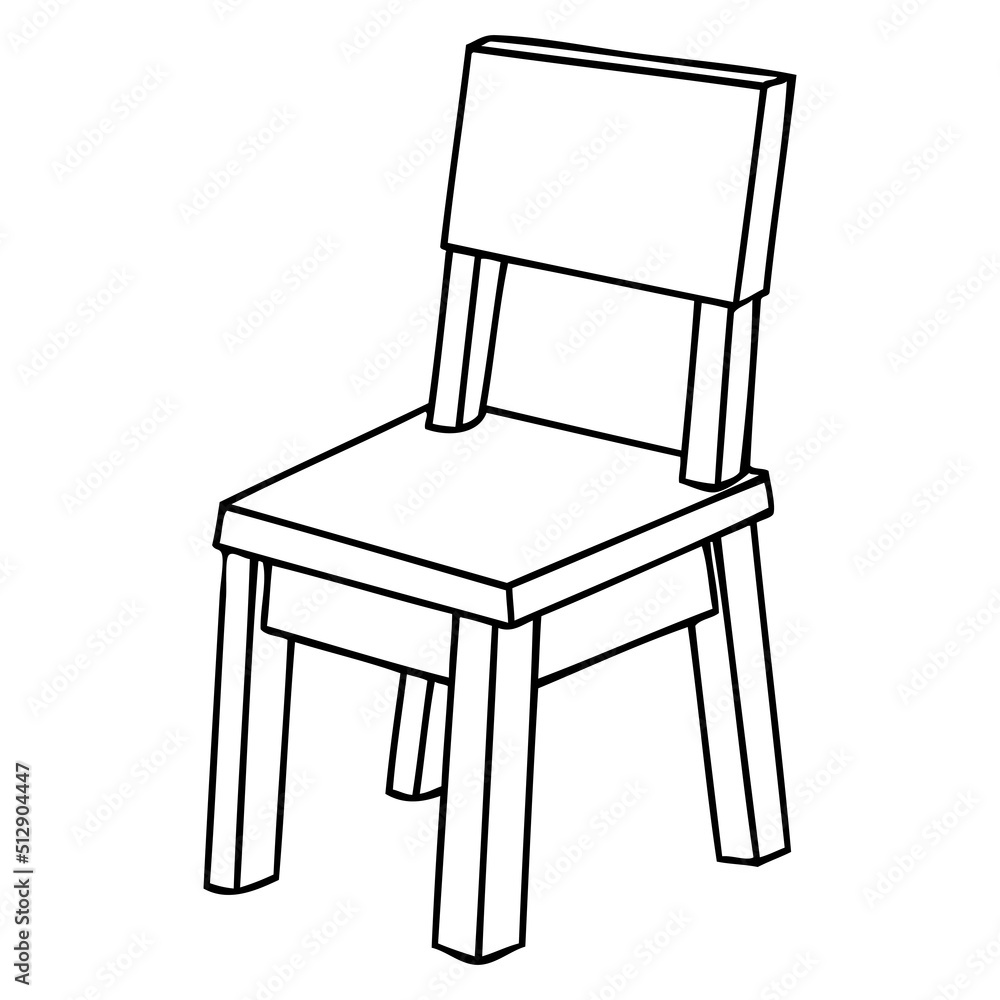 chair sketch hand drawing vector illustration chair sketch hand drawing vector illustration