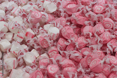 pink Salt water Taffy