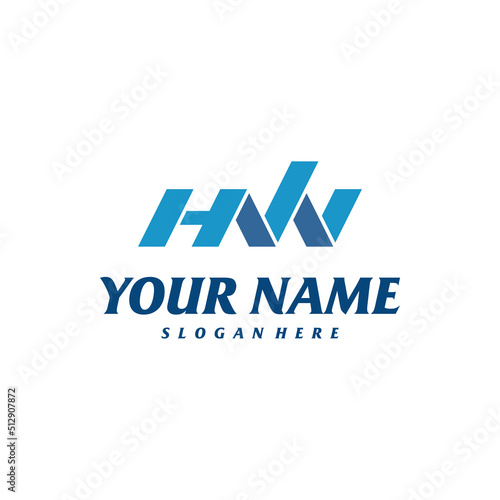 Letter HMV Logo Design Template. Initial HMV logo concept vector. Emblem, Creative Symbol, Icon