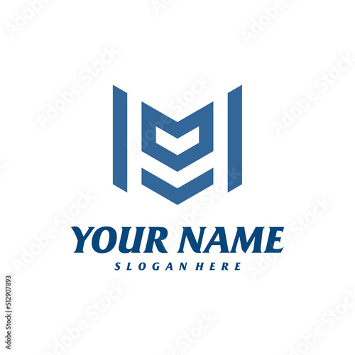 Free Download Letter HMV Logo Design Template. Initial HMV logo concept vector. Emblem, Creative Symbol, Icon - GFXLoad