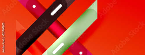 Background overlapping lines. Dynamic lines abstract wallpaper. Straight lines composition vector illustration for wallpaper banner background or landing page