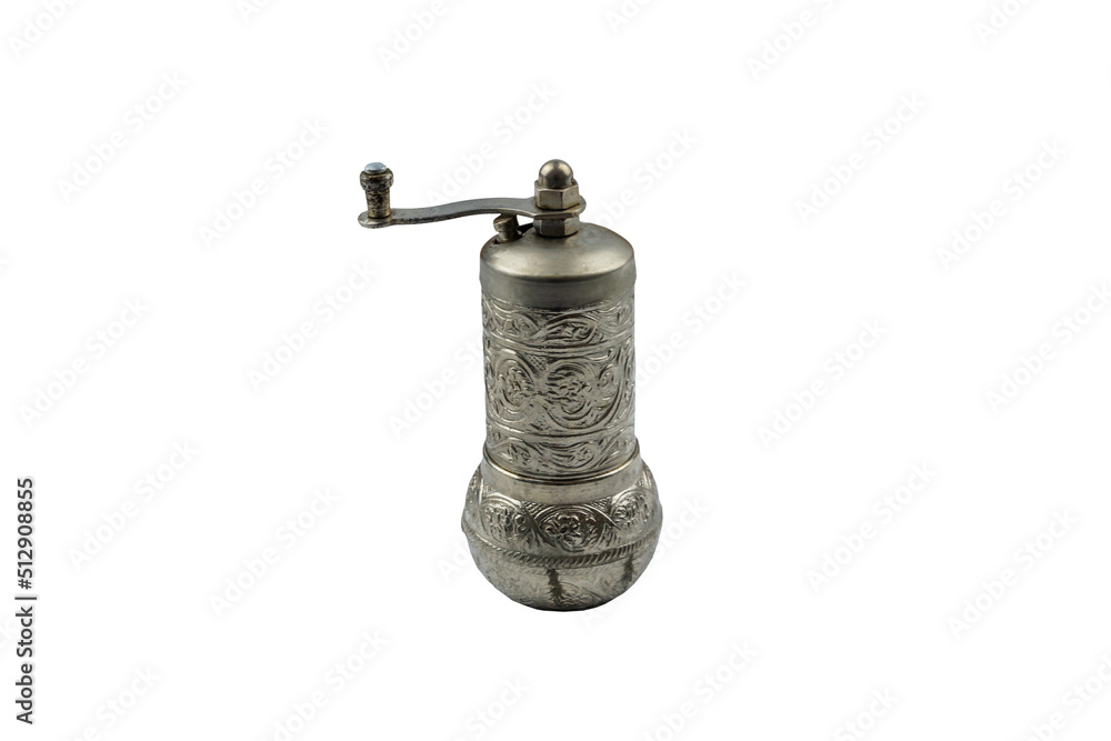 Spice mill isolated on a white background Spice mill isolated on a white background