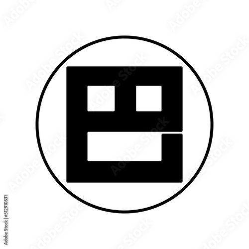 巴紋・糸輪に巴の字（いとわにともえのじ）