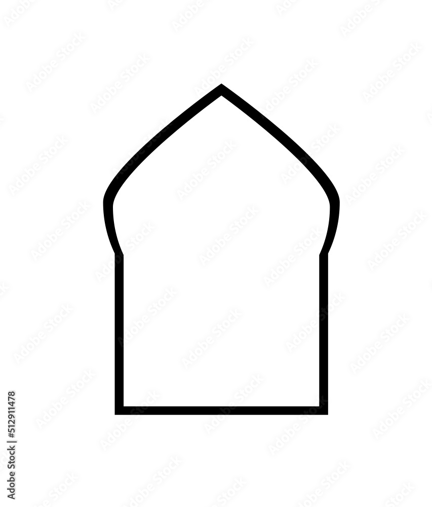Islamic Arch Illustration Islamic Arch Illustration