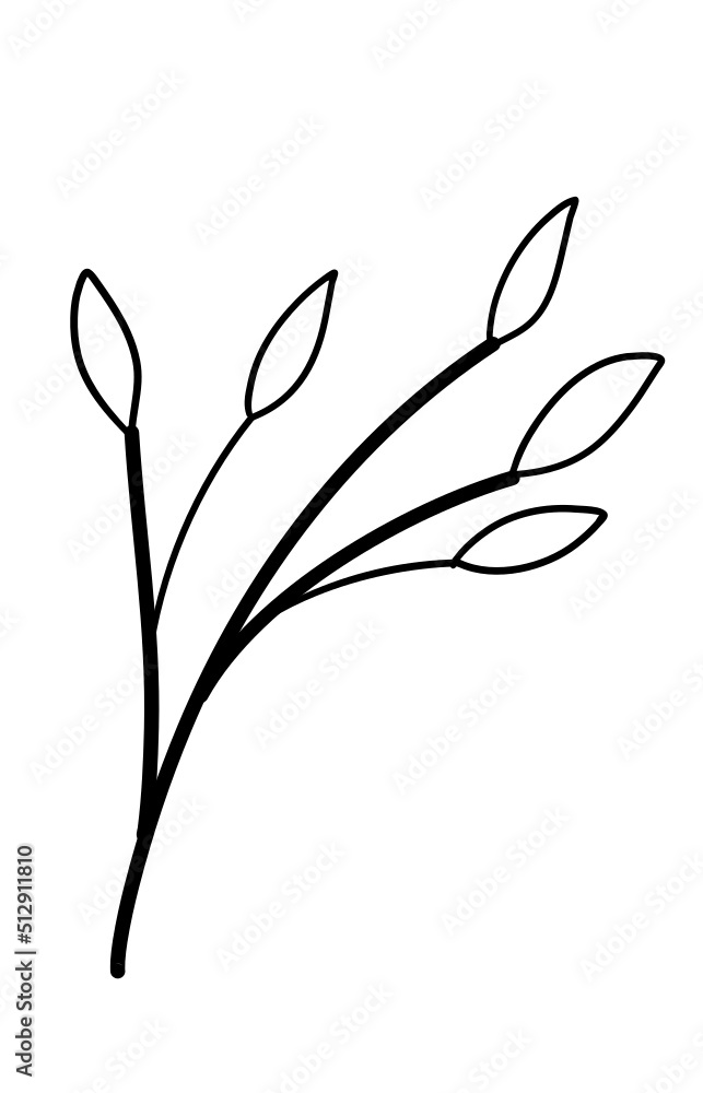 Leaves Line Art Leaves Line Art