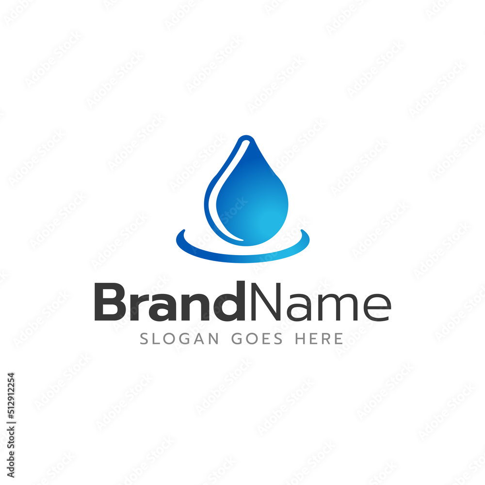 Water Logo Icon Design Vector Template Water Logo Icon Design Vector Template