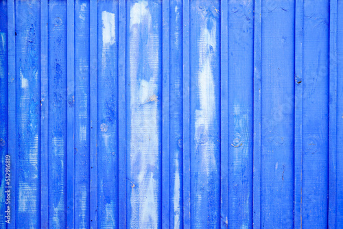 Wood blue old used ancient texture vertical for background wooden with planks horizontal