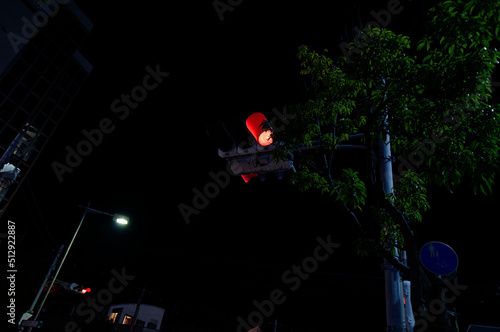 夜の交差点