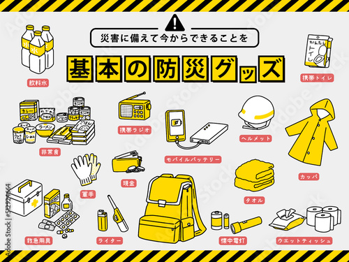 基本の防災グッズセット