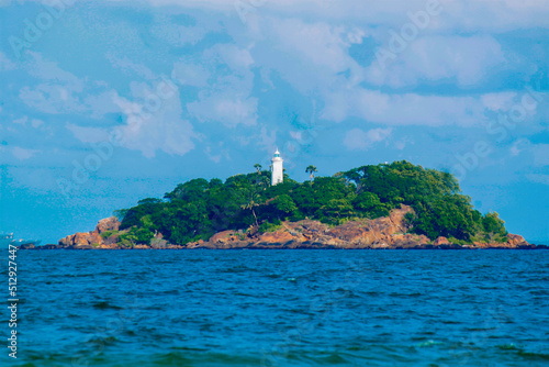 lighthouse on the island of island © LW