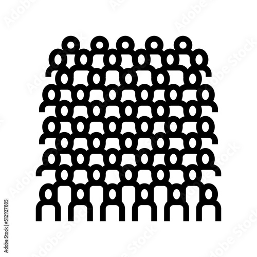terracotta army line icon vector. terracotta army sign. isolated contour symbol black illustration