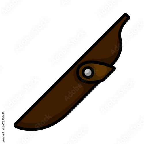 Knife Scabbard Icon photo