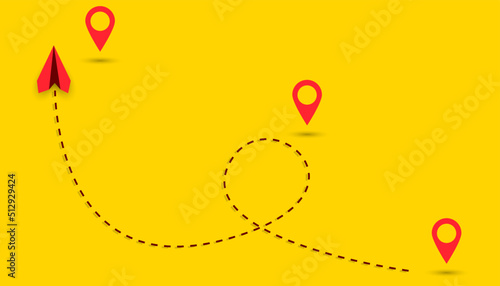 Short route from city A to city B, long route. Chaos simplification, problem solving and business solution concept. business and finance concept