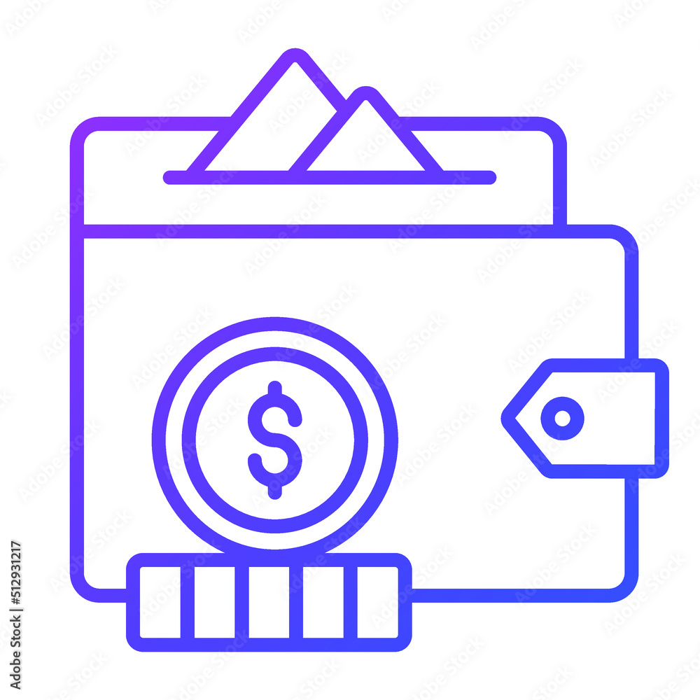 wallet Modern concepts design, vector illustration wallet Modern concepts design, vector illustration