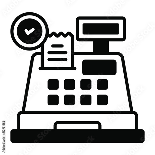 cash machine Modern concepts design, vector illustration