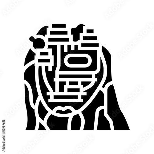 sigiriya on mountain glyph icon vector. sigiriya on mountain sign. isolated symbol illustration