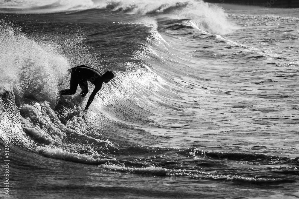 Naklejka premium Windsurfing