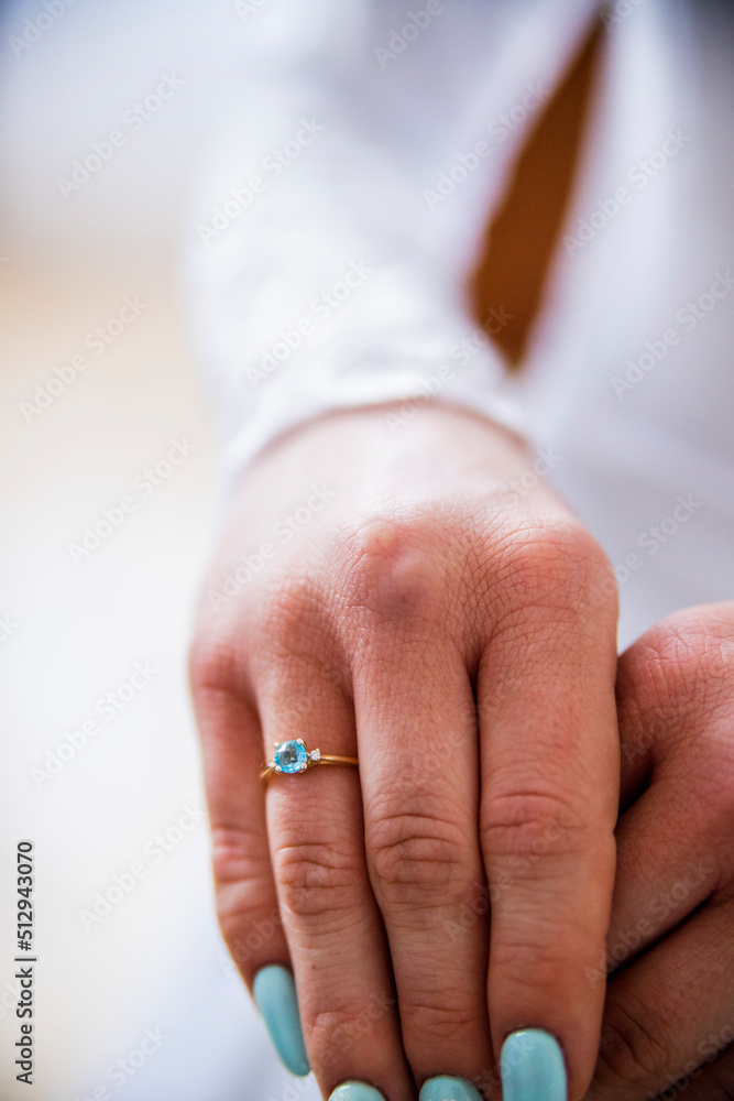 ubranie ślub wesele pierścionek - obrazy, fototapety, plakaty 
