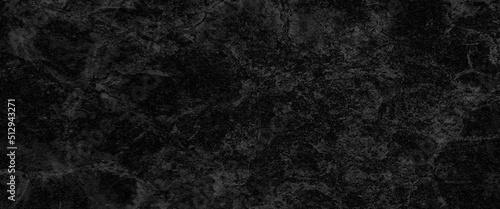 Black stone concrete texture background anthracite panorama. Panorama dark grey black slate background or texture, vector black concrete texture. stone wall background.