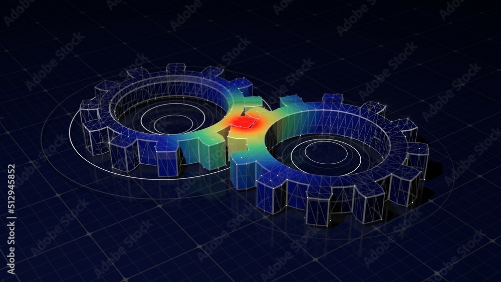 Static Structural simulation of 3D airfoil subjected to lift and drag force. Nonlinear analysis done by mechanical engineer showing total deformation and stress distribution. Static Structural simulation of 3D airfoil subjected to lift and drag force. Nonlinear analysis done by mechanical engineer showing total deformation and stress distribution.