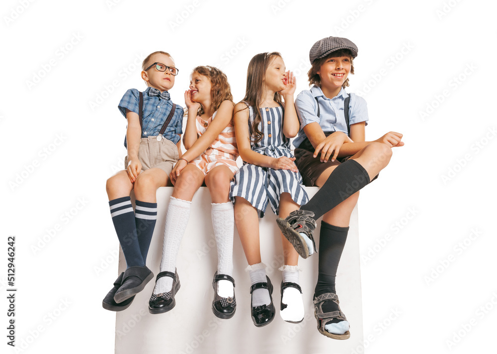 Kids top retro style