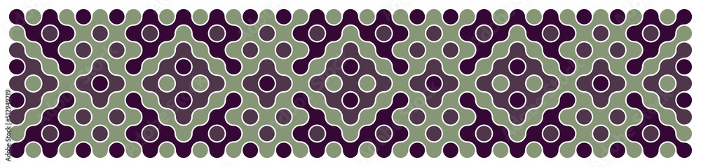 Multicolor truchet tiling connections illustration Multicolor truchet tiling connections illustration