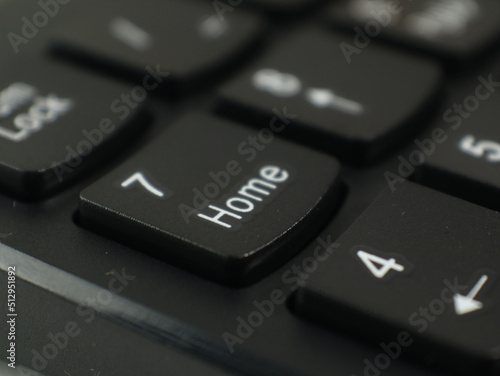 black numpad numeric keyboard wireless close up