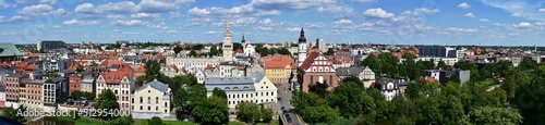 town Opole, historical capital of Upper Silesia in Poland