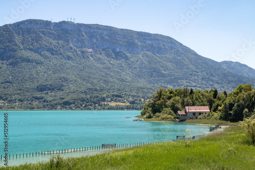 Vue sur le lac d'Aiguebelette