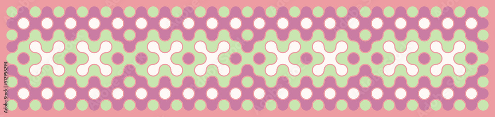 Multicolor truchet tiling connections illustration Multicolor truchet tiling connections illustration