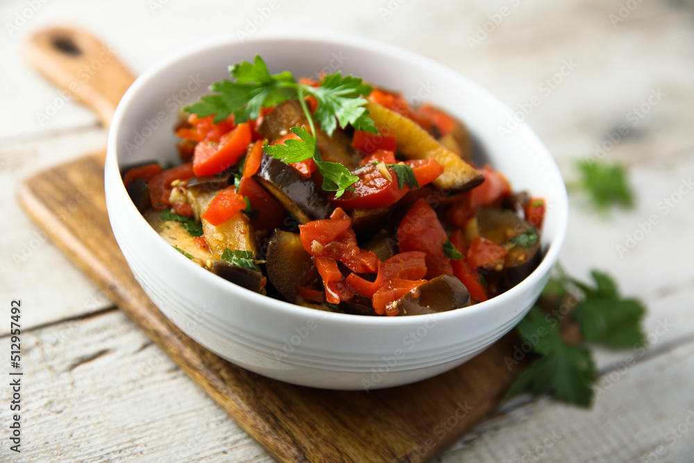 Vegetable ragout with fresh parsley Vegetable ragout with fresh parsley