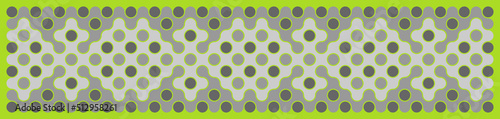 Multicolor truchet tiling connections illustration