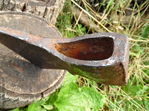 Carpenter's ax Zik regular ax of the Red Army during the Second World War