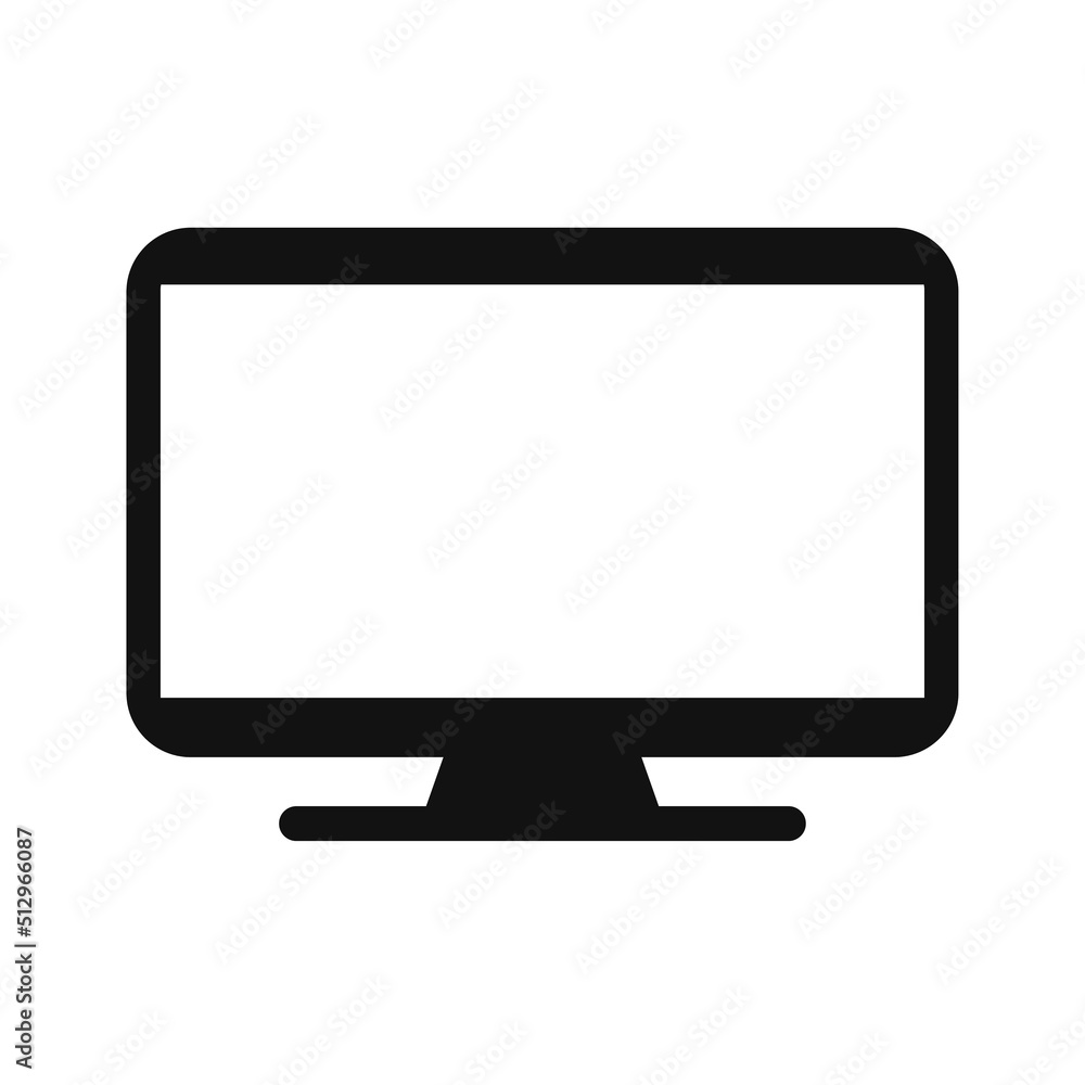 TV icon black color isolated on white background. 10 eps TV icon black color isolated on white background. 10 eps