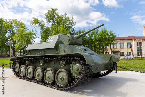 Soviet light tank T-70