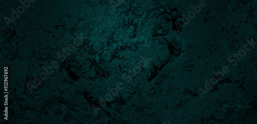 Dark green concrete wall texture background. Dark. Polished natural abstract.